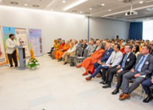MR. SWAPNIL KOTHARI AT THE WORLD PEACE CONFERENCE IN GYOR, HUNGARY