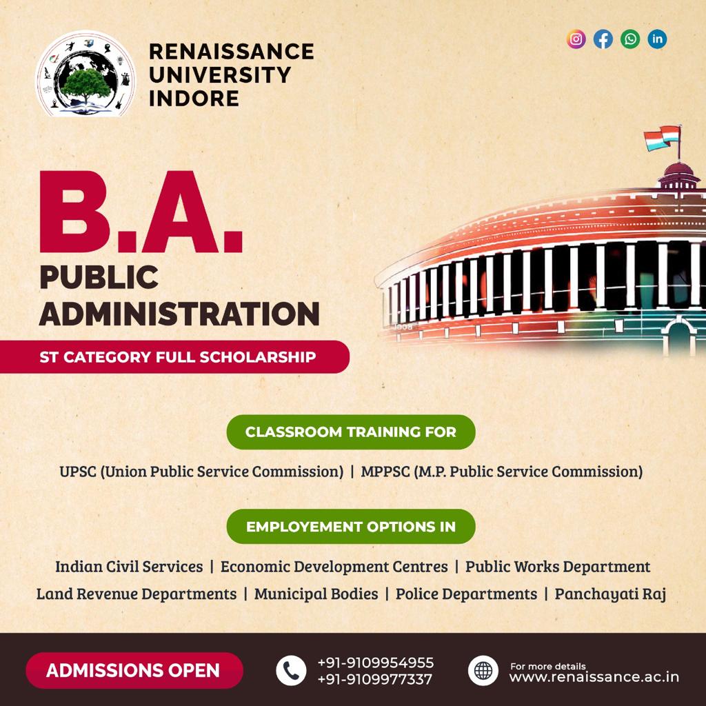 Best BA In Economics College In Indore - Renaissance University