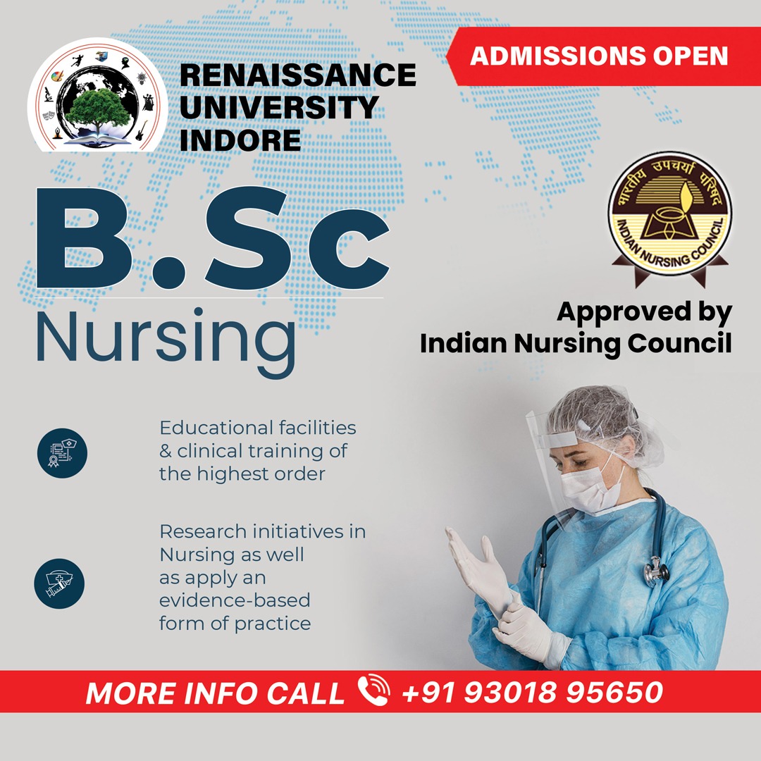 Best College For B.Sc Nursing Course Indore - Renaissance University